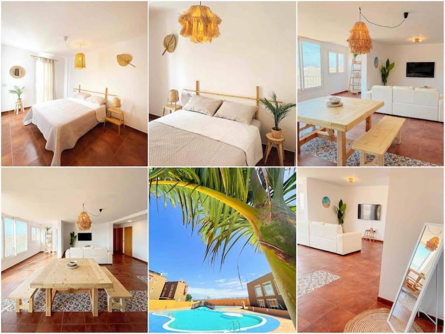 Apartamento Casa Bamboo Corralejo, Espacioso, Piscina Y Parking Exterior photo